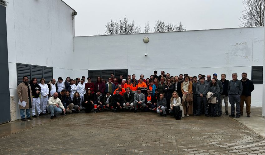 Ir a Santamaría visita el Programa Escala de Badajoz que cuenta con más participantes que nunca atendiendo una reivindicación histórica de la ciudad