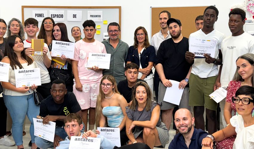 Ir a La Junta destaca las competencias orientadas a la empleabilidad del Programa Antares con 18 jóvenes participantes